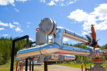 Gas well pipe